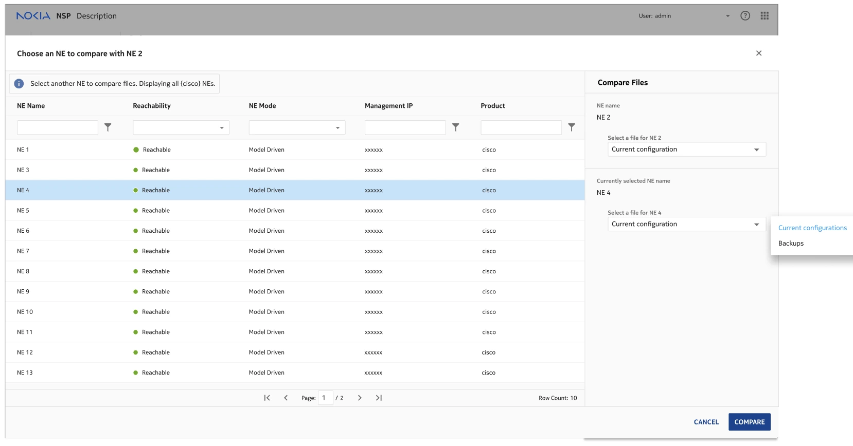 Final: inline notification filtering by product type