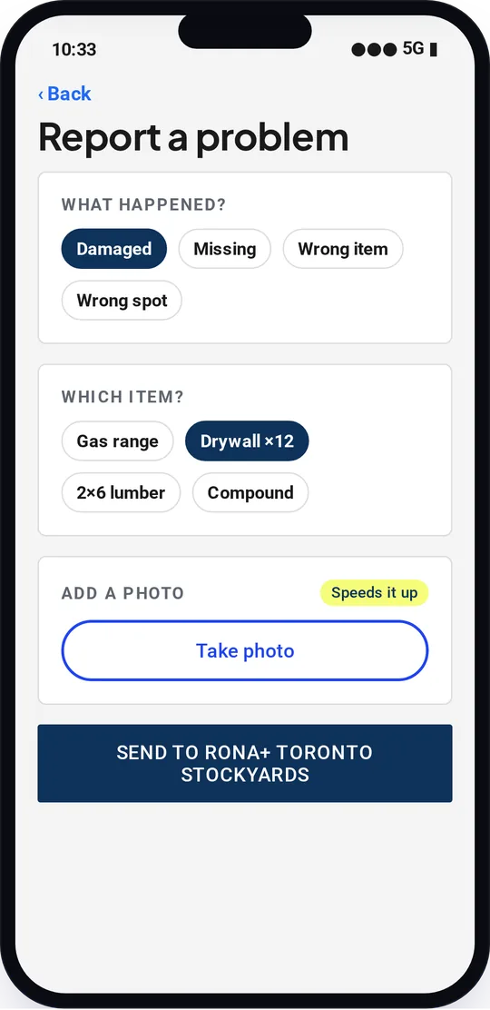 Report a problem